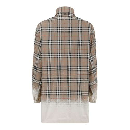 Burberry Check Hooded Jacket. 2