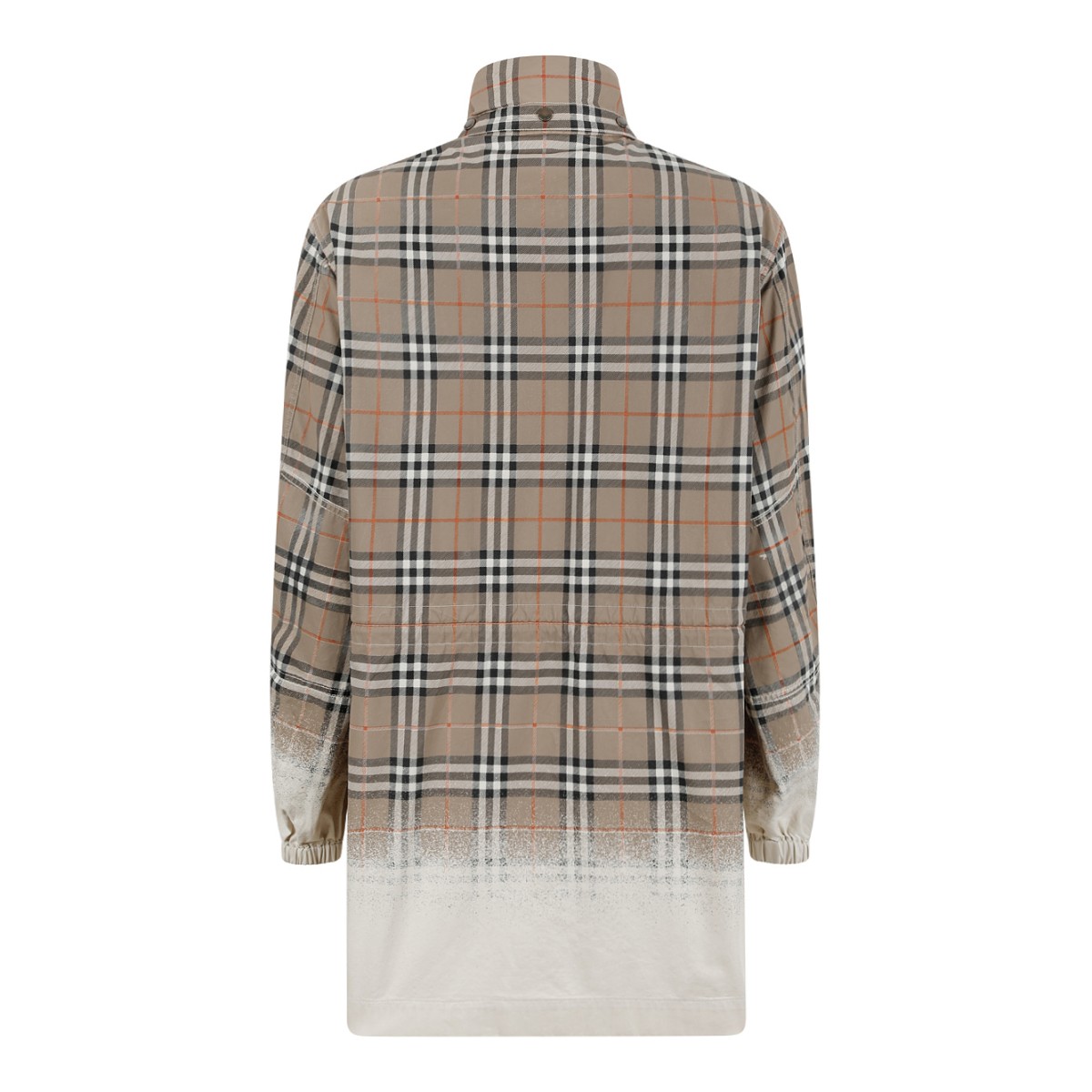 Burberry Check Hooded Jacket.