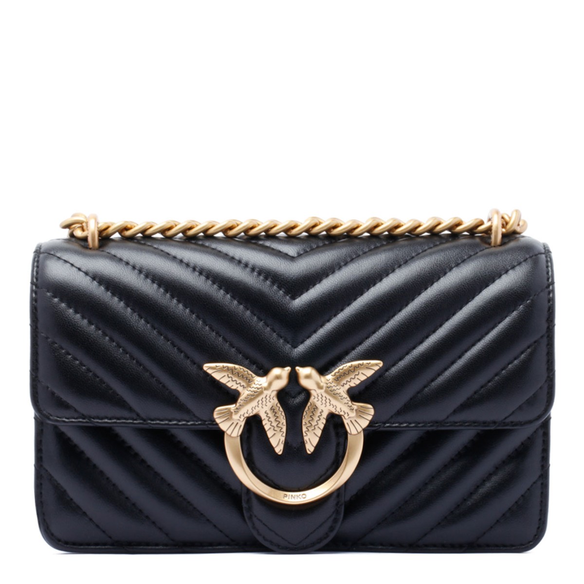 Pinko Black Crossbody Bag.