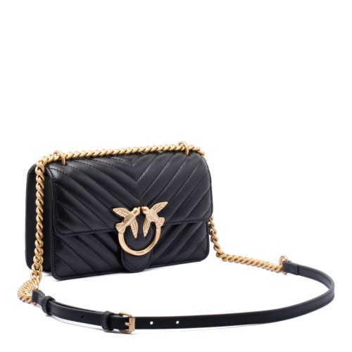 Pinko Black Crossbody Bag.