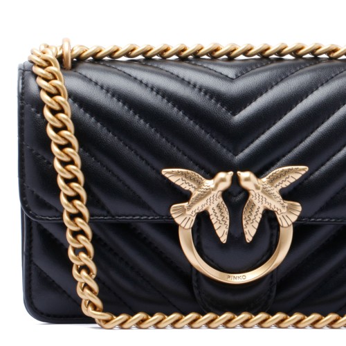 Pinko Black Crossbody Bag.