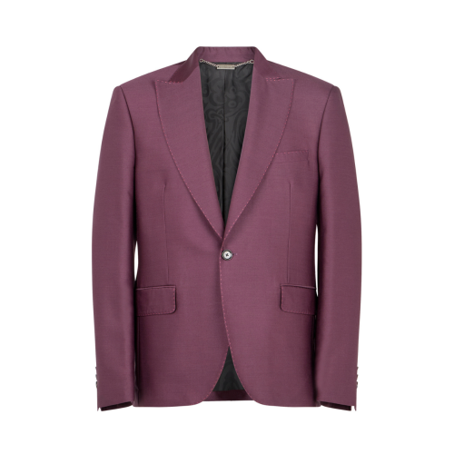 John Richmond Burgundy Tailored Blazer.