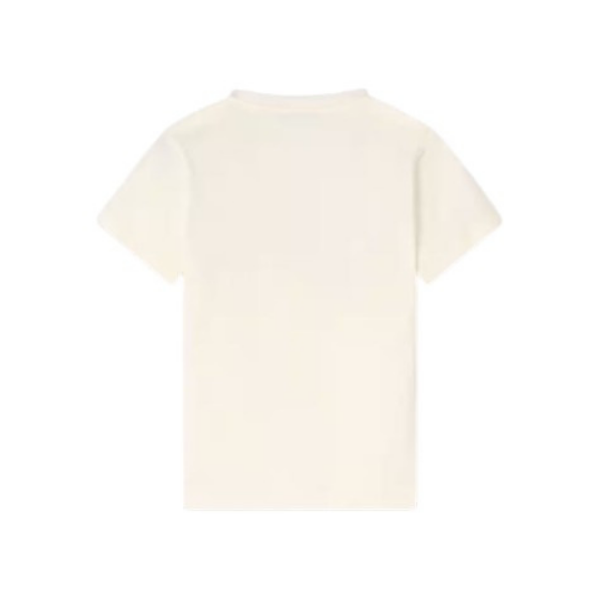 Golden Goose Ivory Logo Cotton T-Shirt.