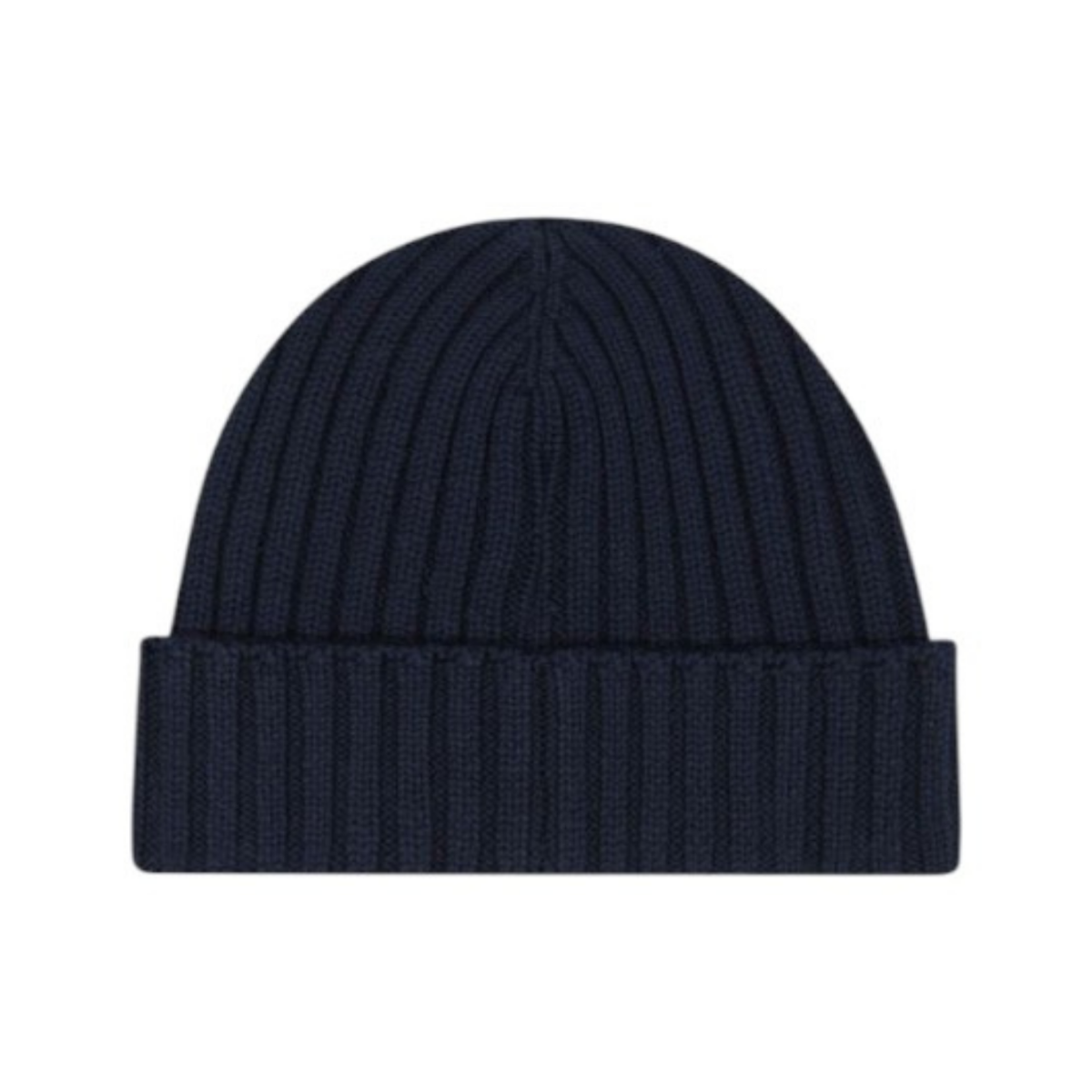 Paul & Shark Navy Ribbed Wool Beanie.