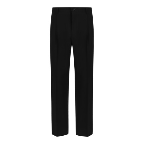 Dolce & Gabbana Black Tailored Trousers.