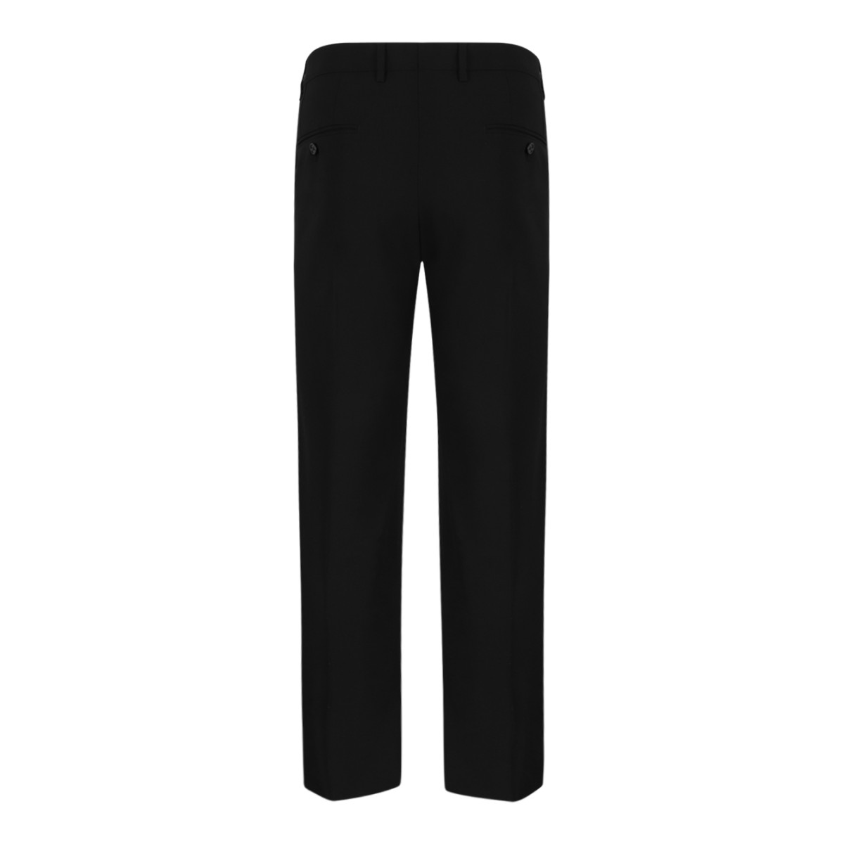Dolce & Gabbana Black Tailored Trousers.