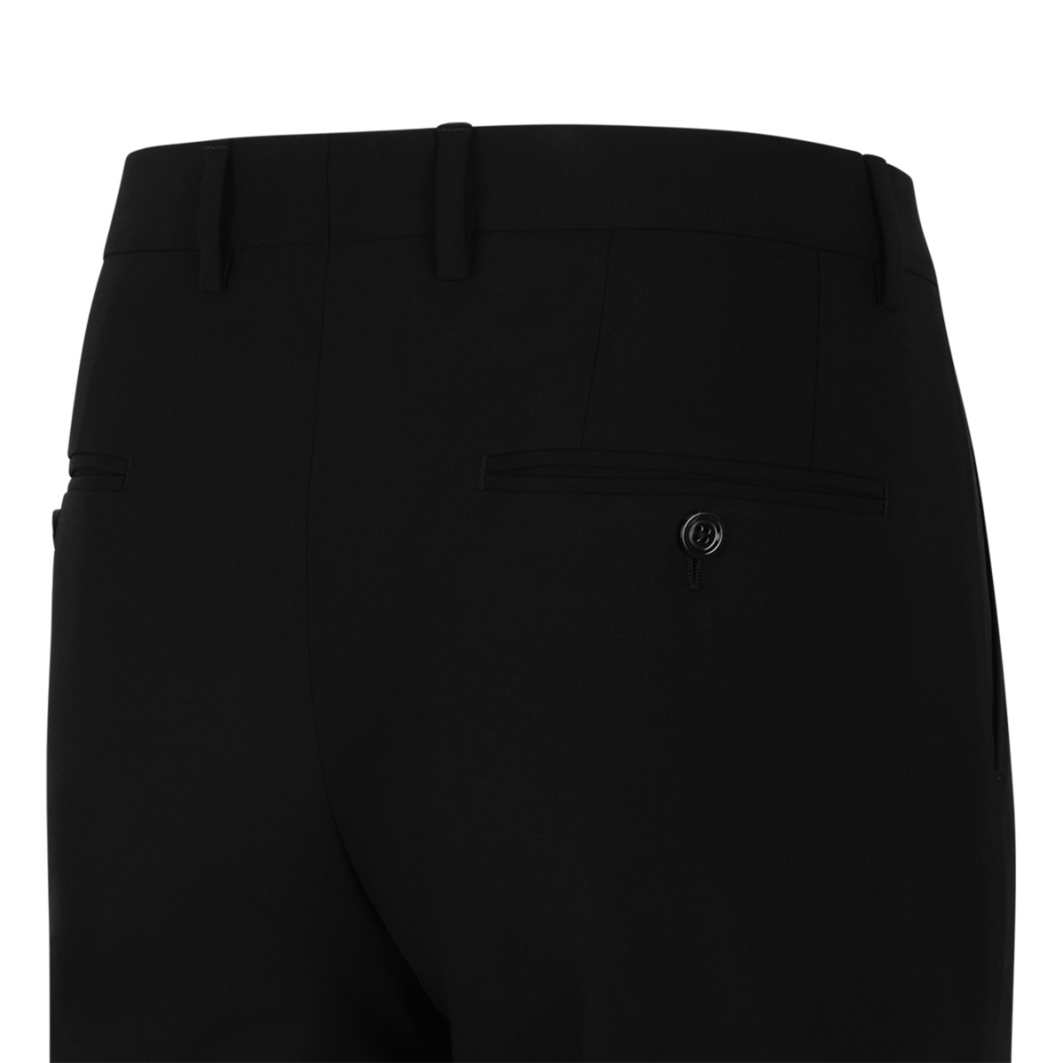Dolce & Gabbana Black Tailored Trousers.