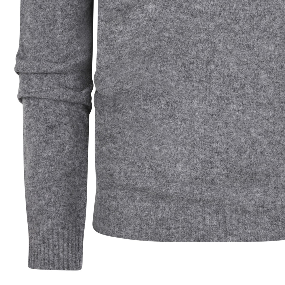 Diesel Grey V-Neck Sweater.