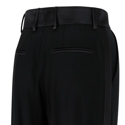 Dolce & Gabbana Black Tailored Trousers.