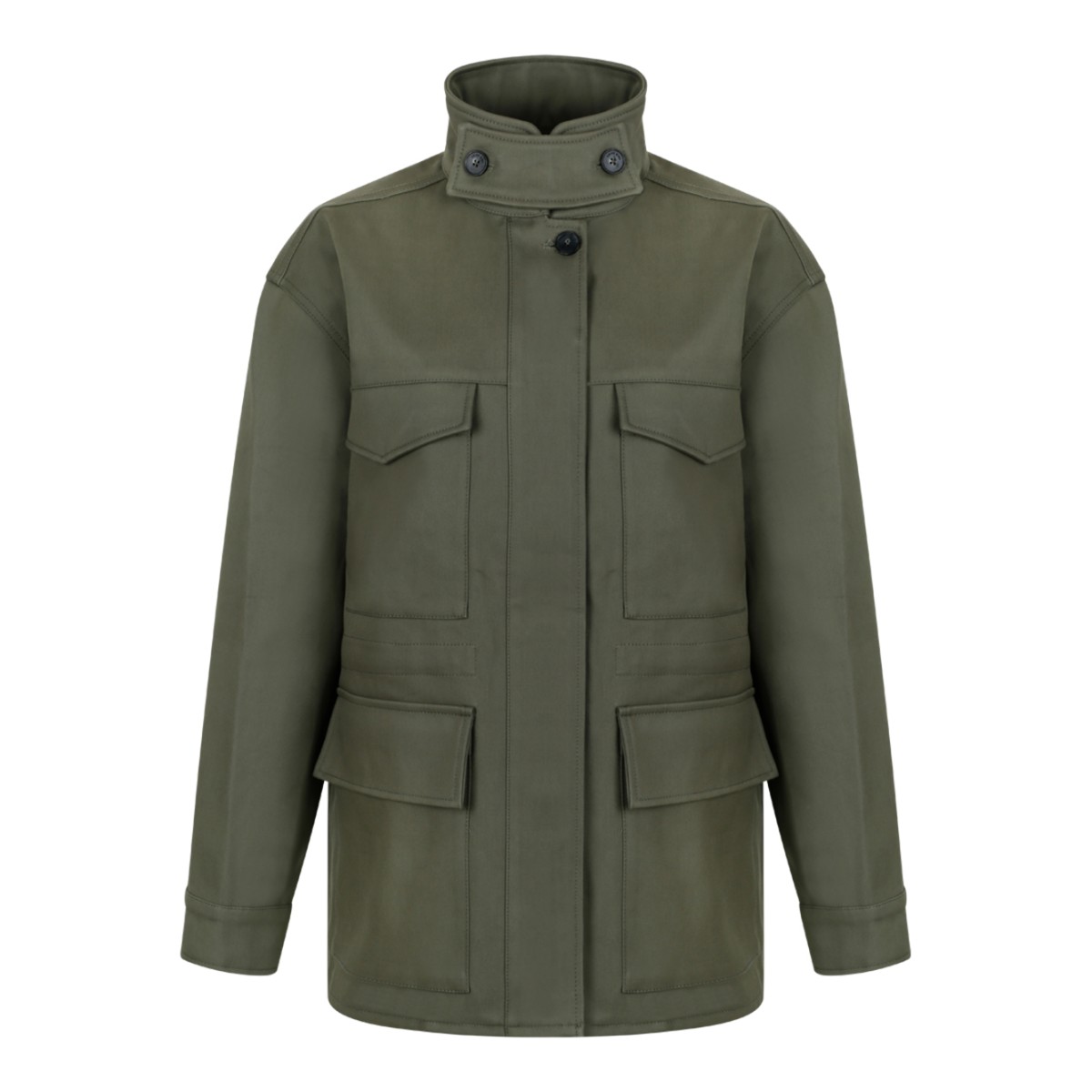 Anine Bing Olive Green Utility Jacket.