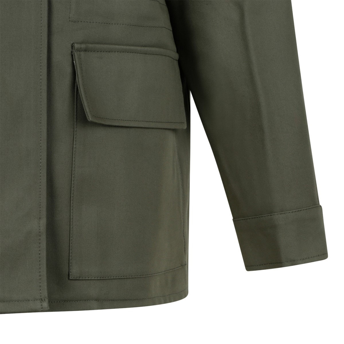 Anine Bing Olive Green Utility Jacket.