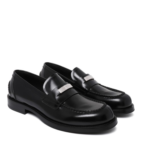 Dolce & Gabbana Black Patent Leather Loafers. 2
