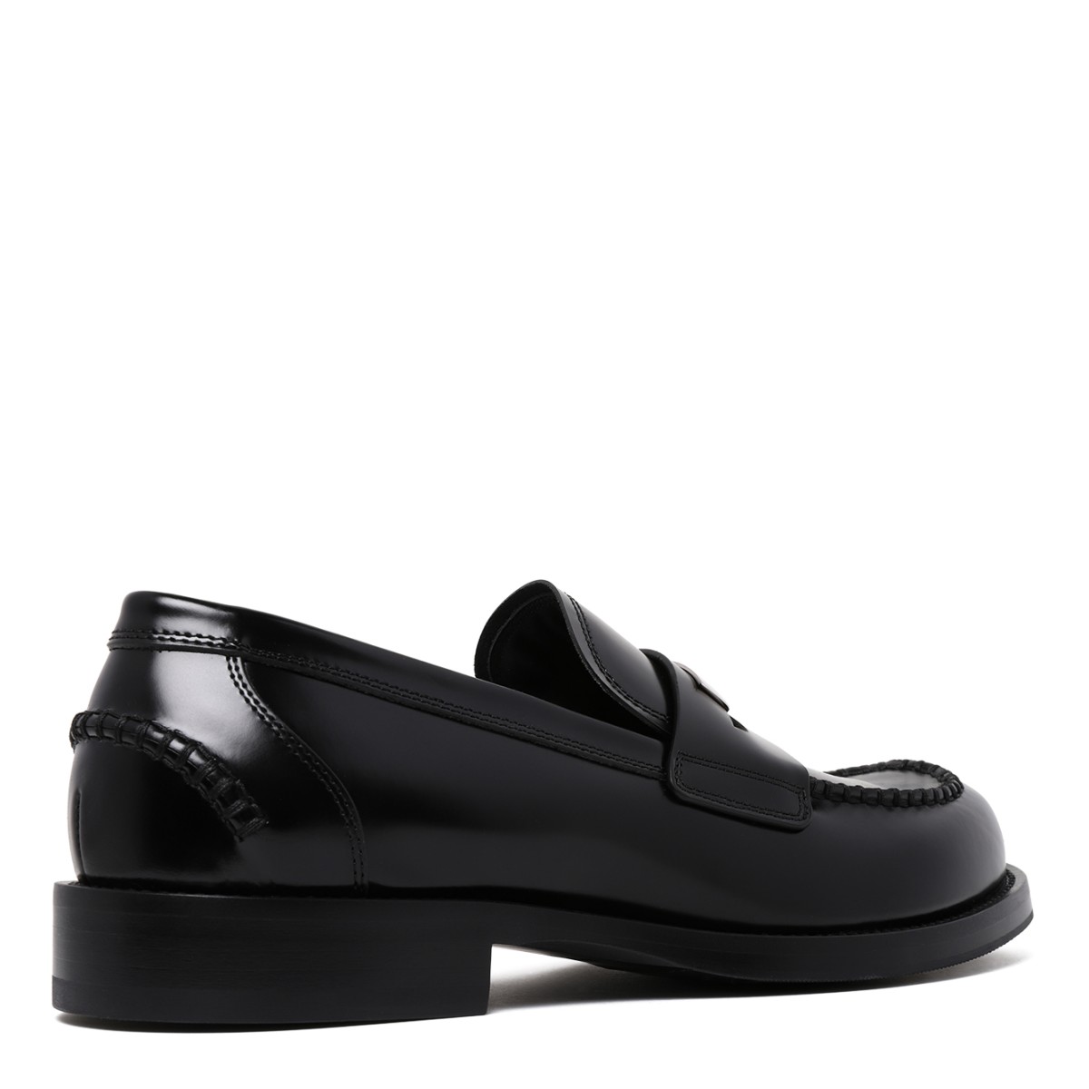 Dolce & Gabbana Black Patent Leather Loafers.