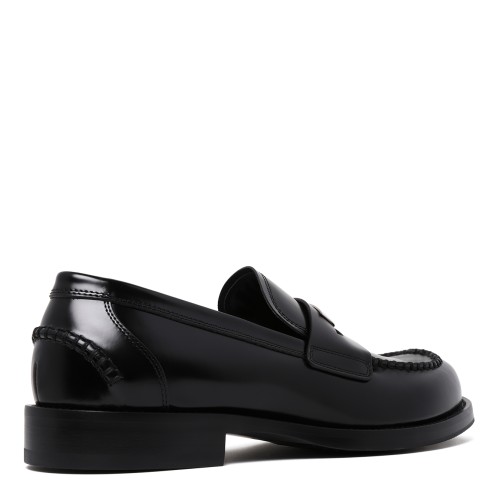 Dolce & Gabbana Black Patent Leather Loafers.