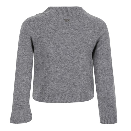 Diesel Grey Ruffle Cardigan.