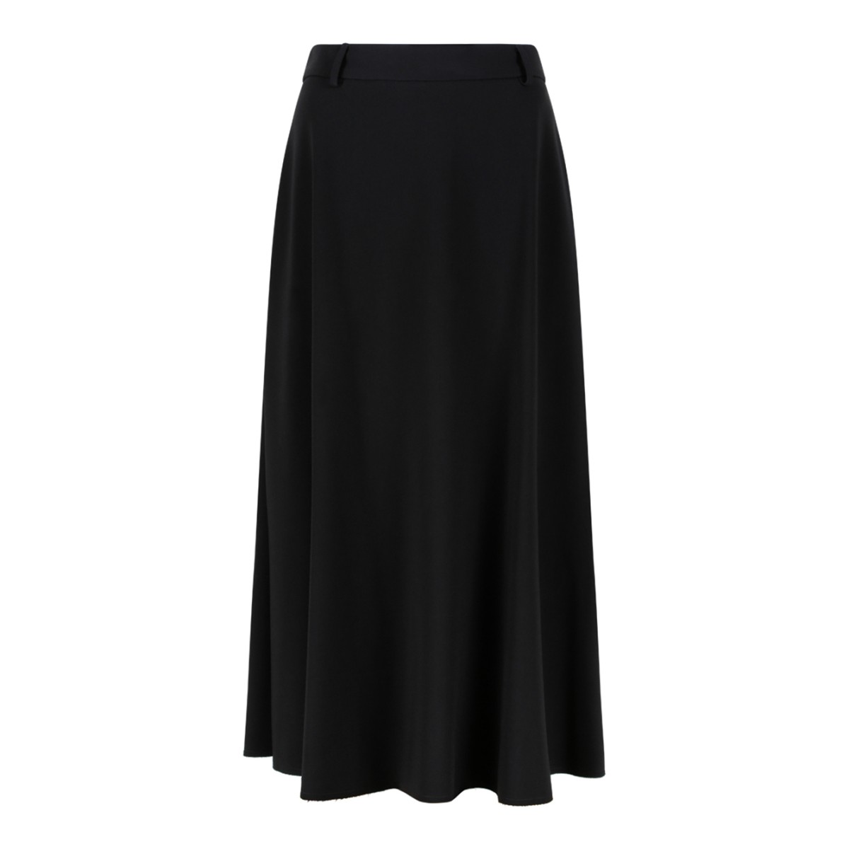 Douuod Black Midi Skirt.