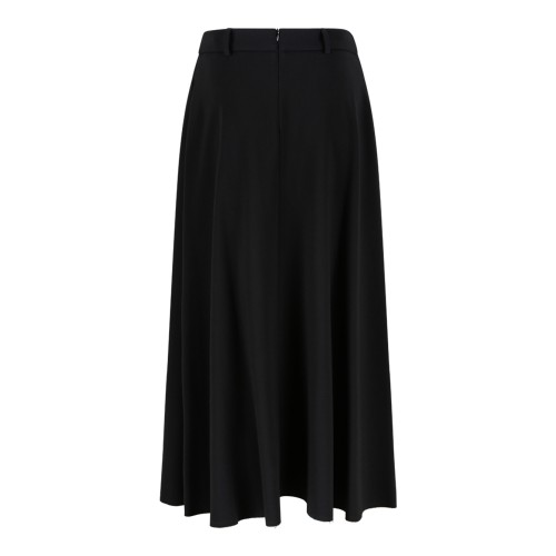 Douuod Black Midi Skirt. 2