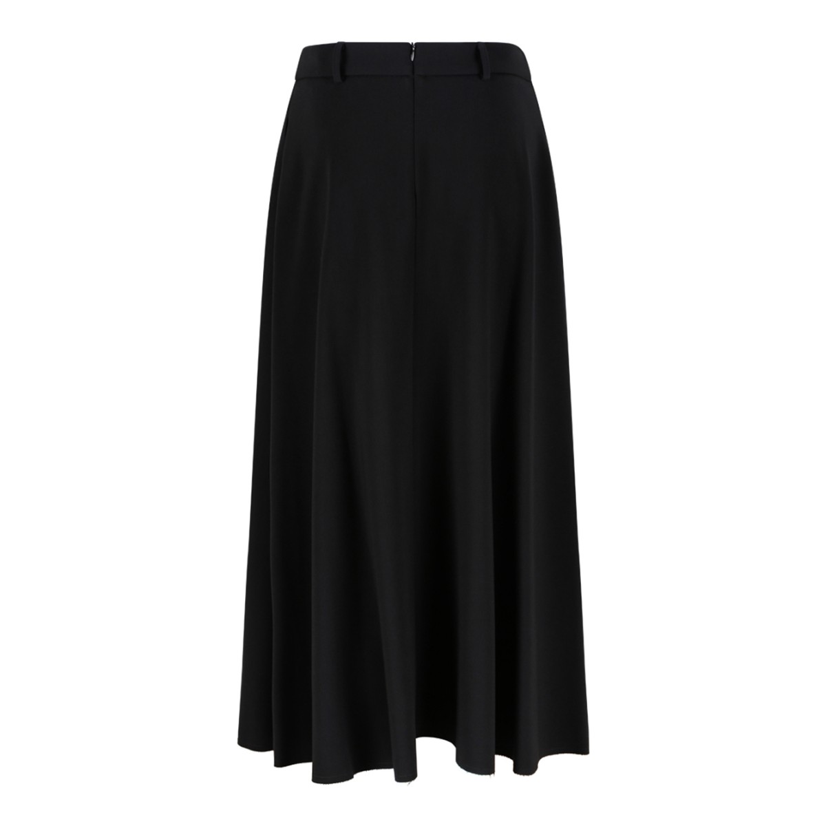 Douuod Black Midi Skirt.