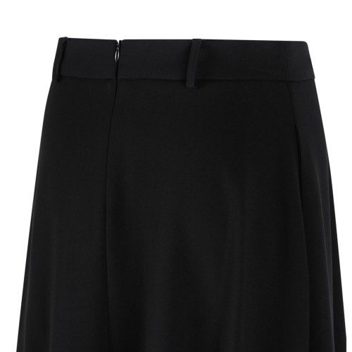 Douuod Black Midi Skirt.