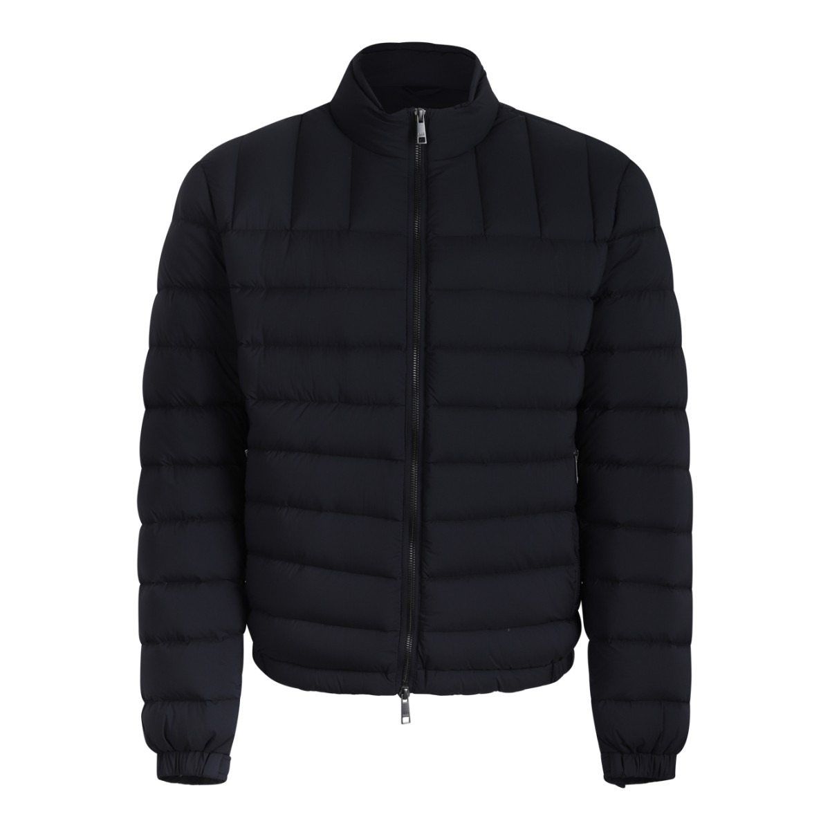 ADD Black Quilted Puffer Jacket.