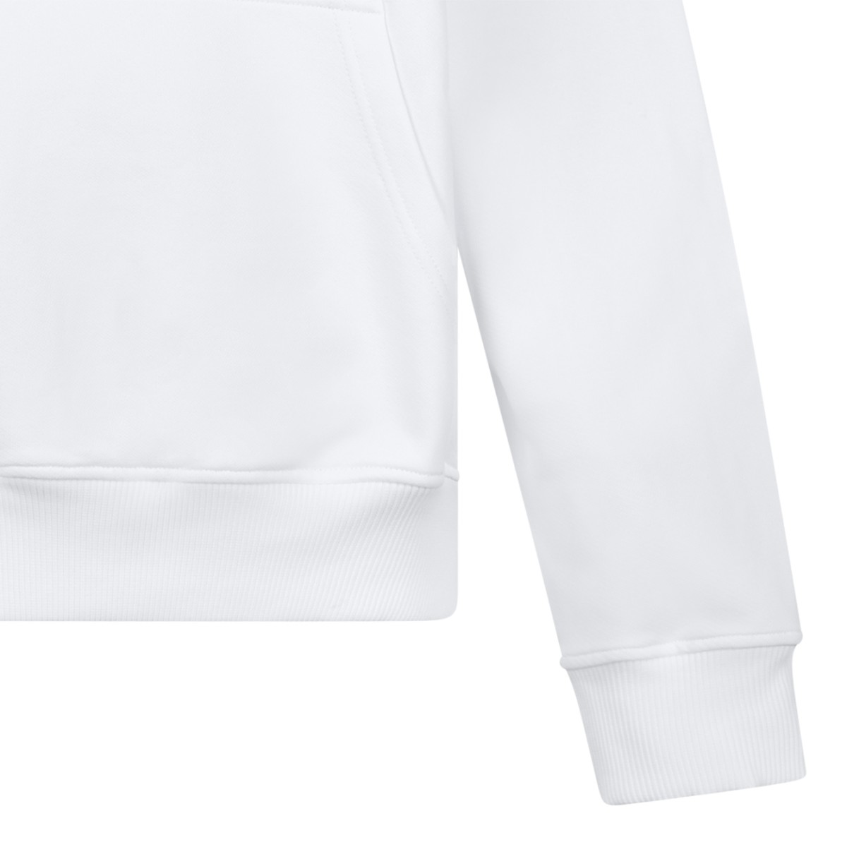 Casablanca White Logo Hoodie.