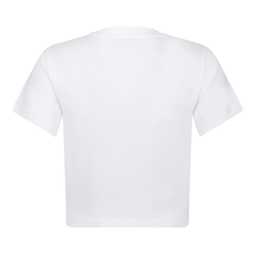 Casablanca White Logo T-Shirt. 2