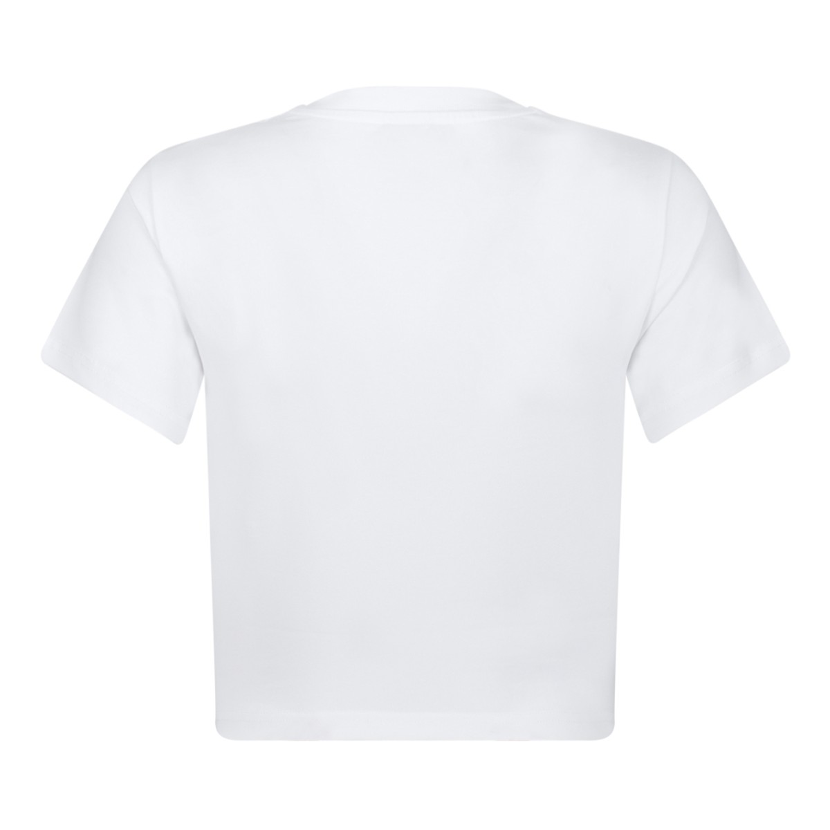 Casablanca White Logo T-Shirt.