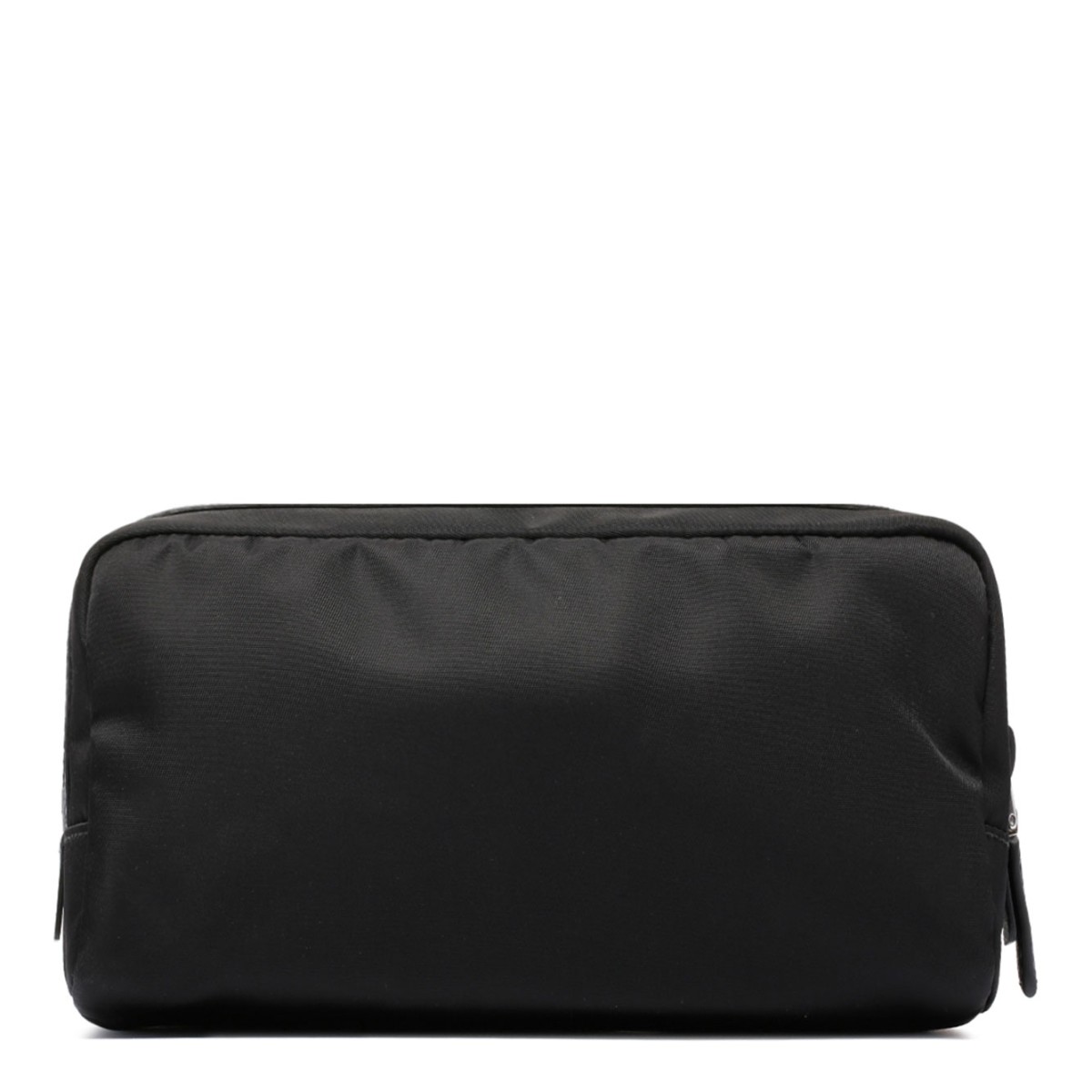 Prada Black Trousse. Black leather trousse.