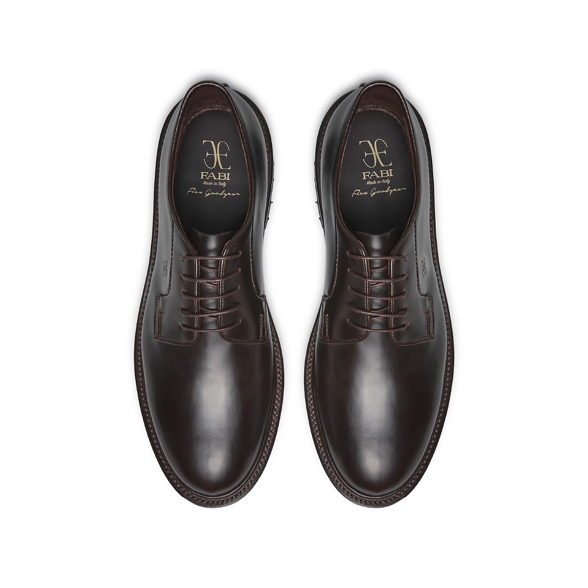 Fabi Black Oxford Loafers.