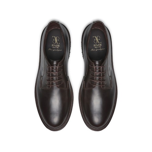 Fabi Black Oxford Loafers.