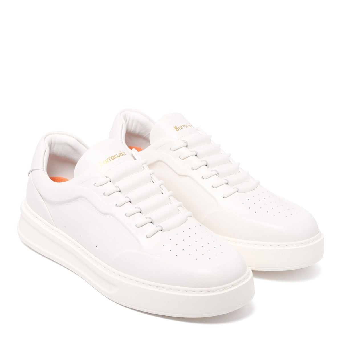 Barracuda White Phoenix Sneakers.