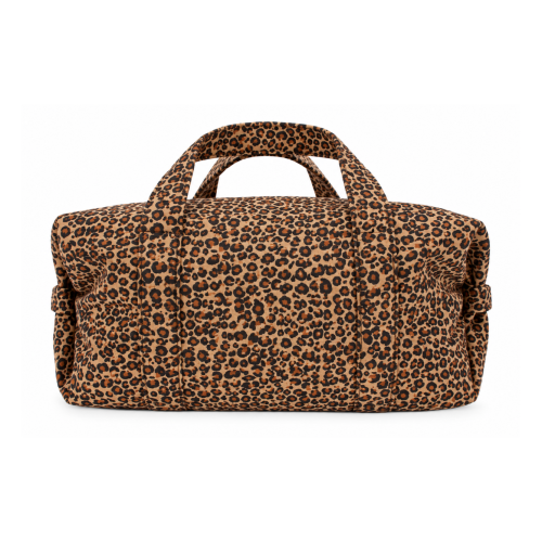 Repetto Leopard-Print Duffle Bag.