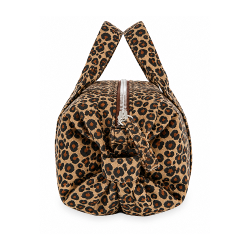 Repetto Leopard-Print Mini Duffle Bag.
