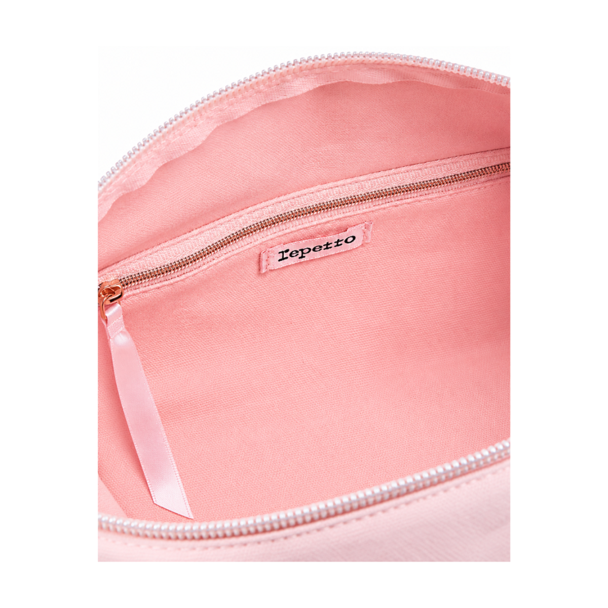 Repetto Pink Cotton Duffle Bag.