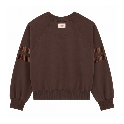 Repetto Brown Logo Sweatshirt. 2