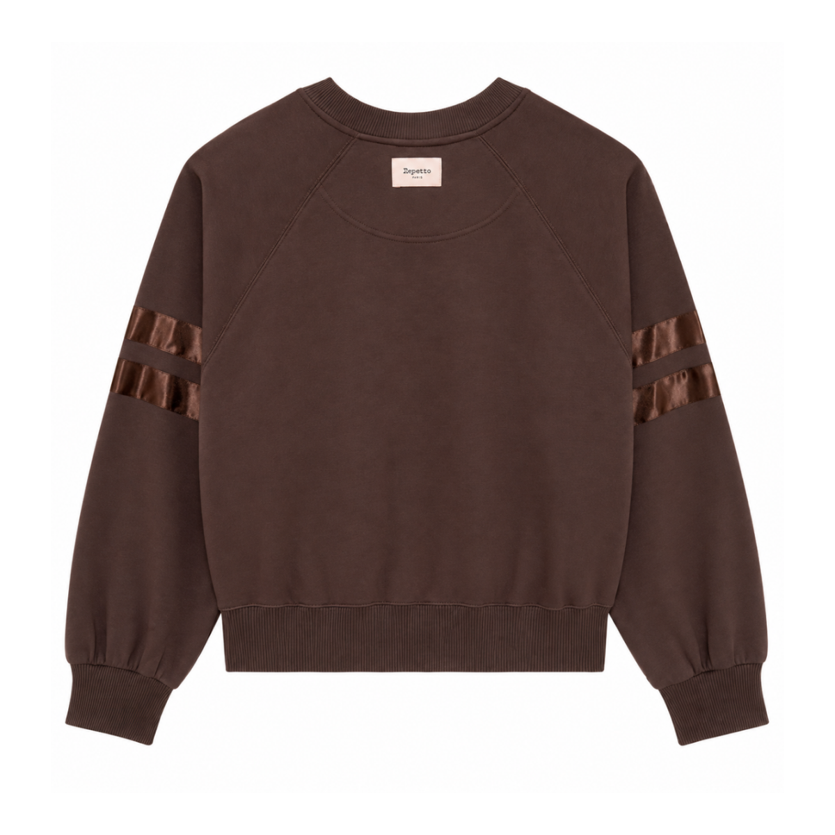 Repetto Brown Logo Sweatshirt.