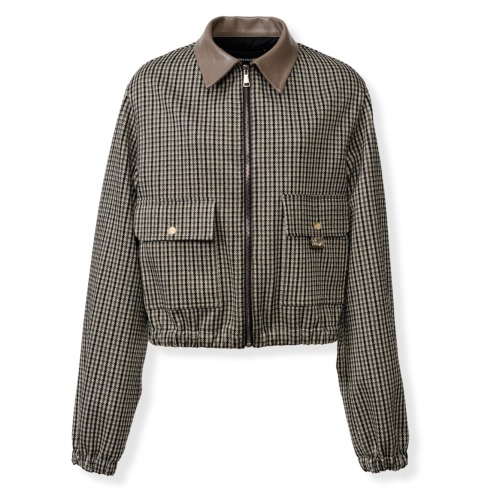 Fabiana Filippi Check Cropped Jacket.