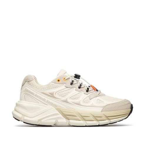 Barracuda White Chunky Sneakers.