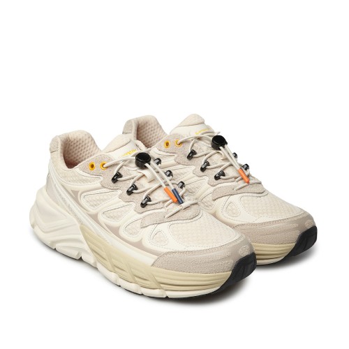 Barracuda White Chunky Sneakers. 2