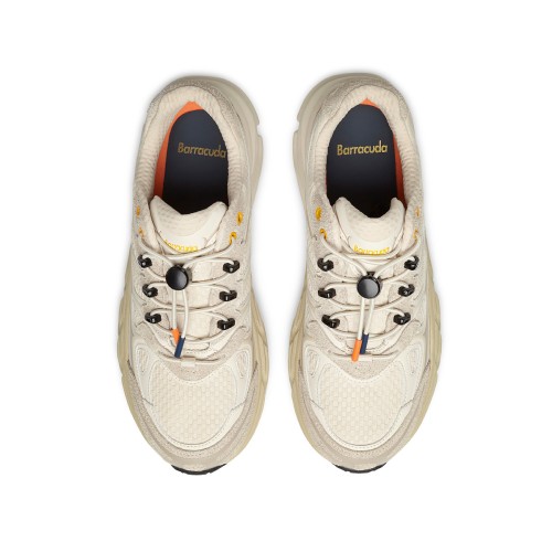 Barracuda White Chunky Sneakers.