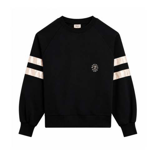 Repetto Black Logo Sweatshirt.