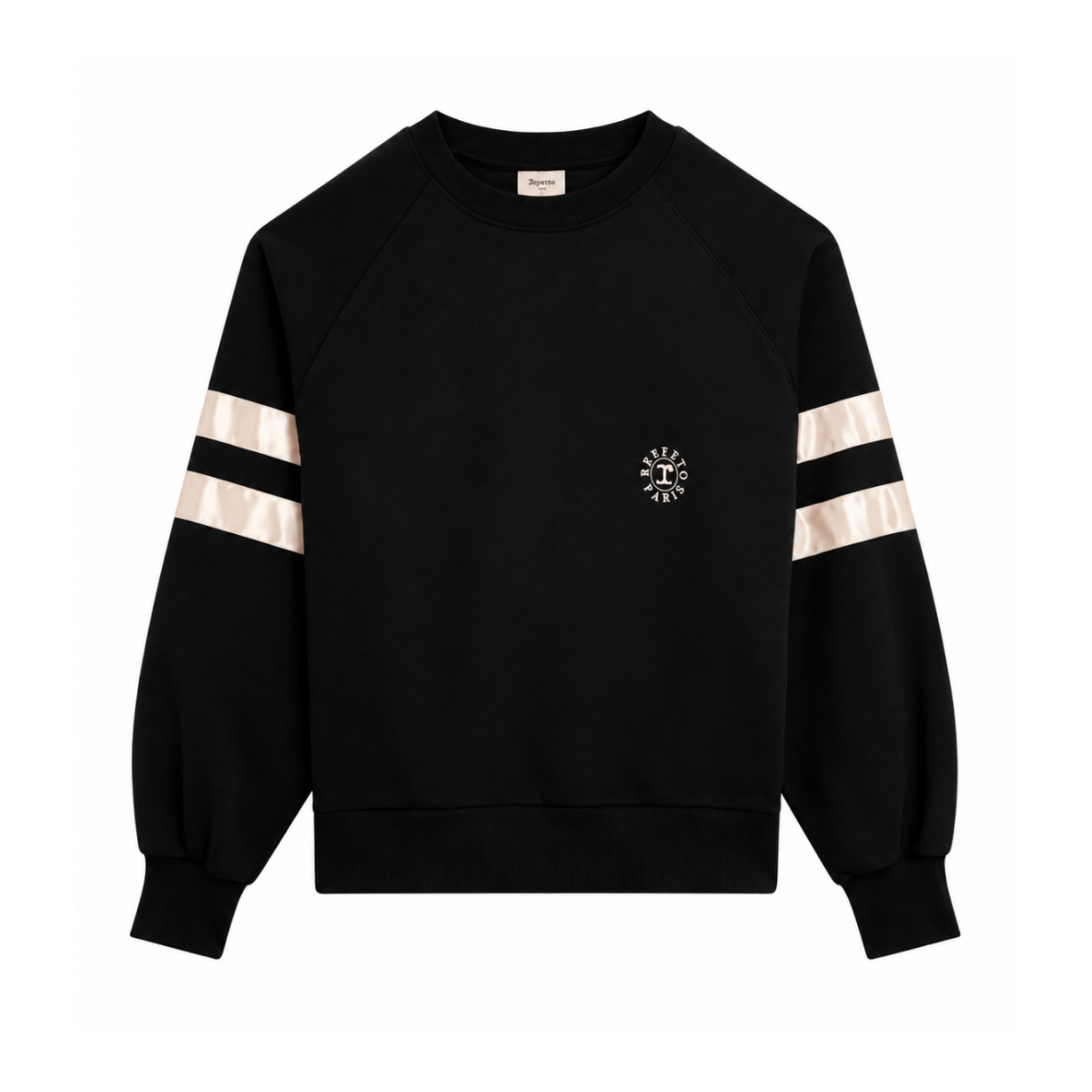 Repetto Black Logo Sweatshirt.