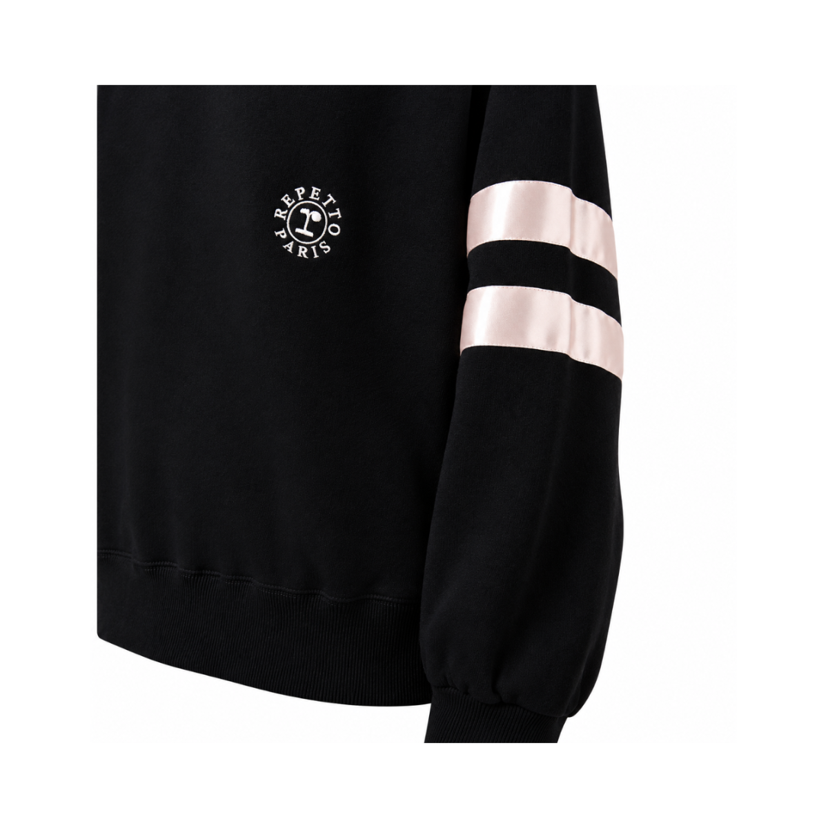 Repetto Black Logo Sweatshirt.