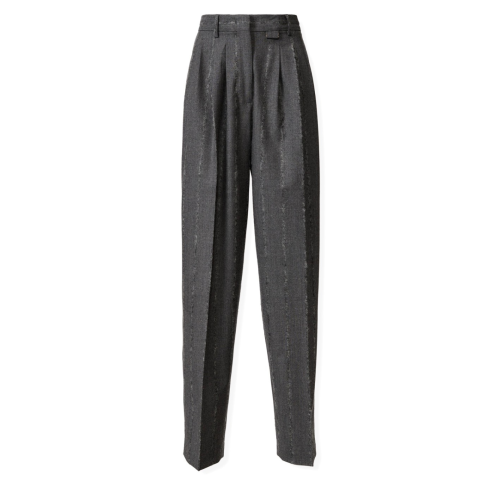 Fabiana Filippi Grey Tailored Trousers.