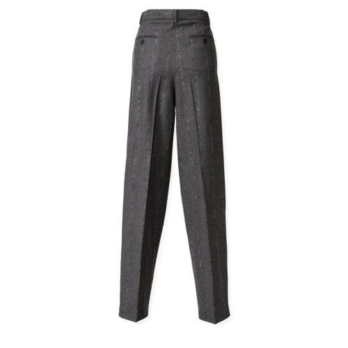 Fabiana Filippi Grey Tailored Trousers. 2