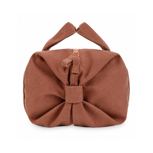 Repetto Brown Cotton Duffle Bag.