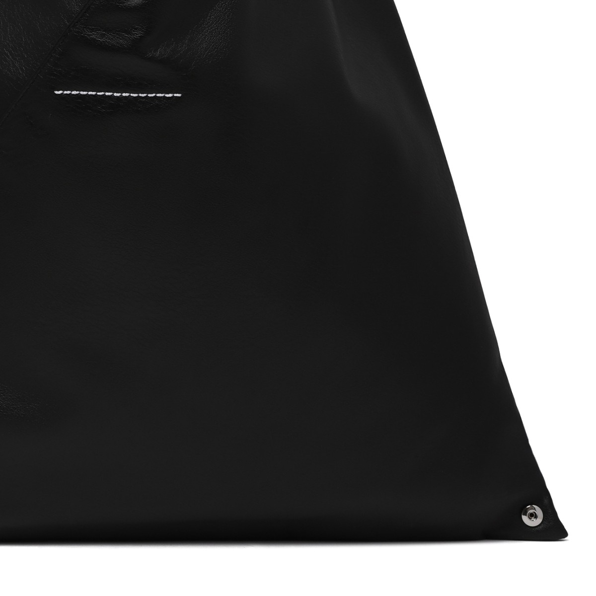 MM6 Maison Margiela Black Japanese Triangle Handbag.