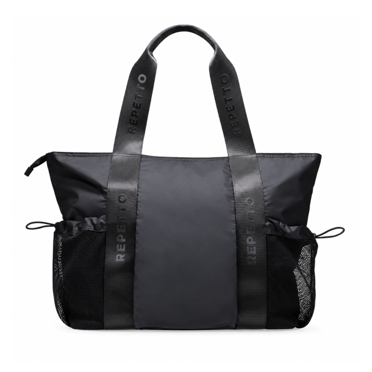 Repetto Black Nylon Tote Bag.