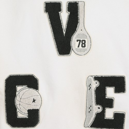 Golden Goose White Graphic Logo Sweatshirt.