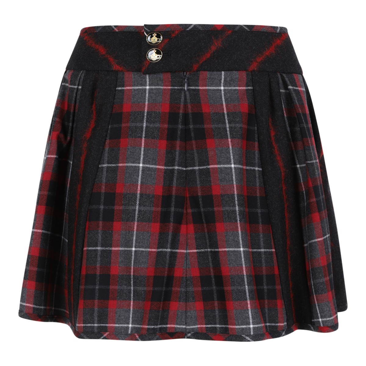 Vivienne Westwood Red Tartan Mini Skirt.